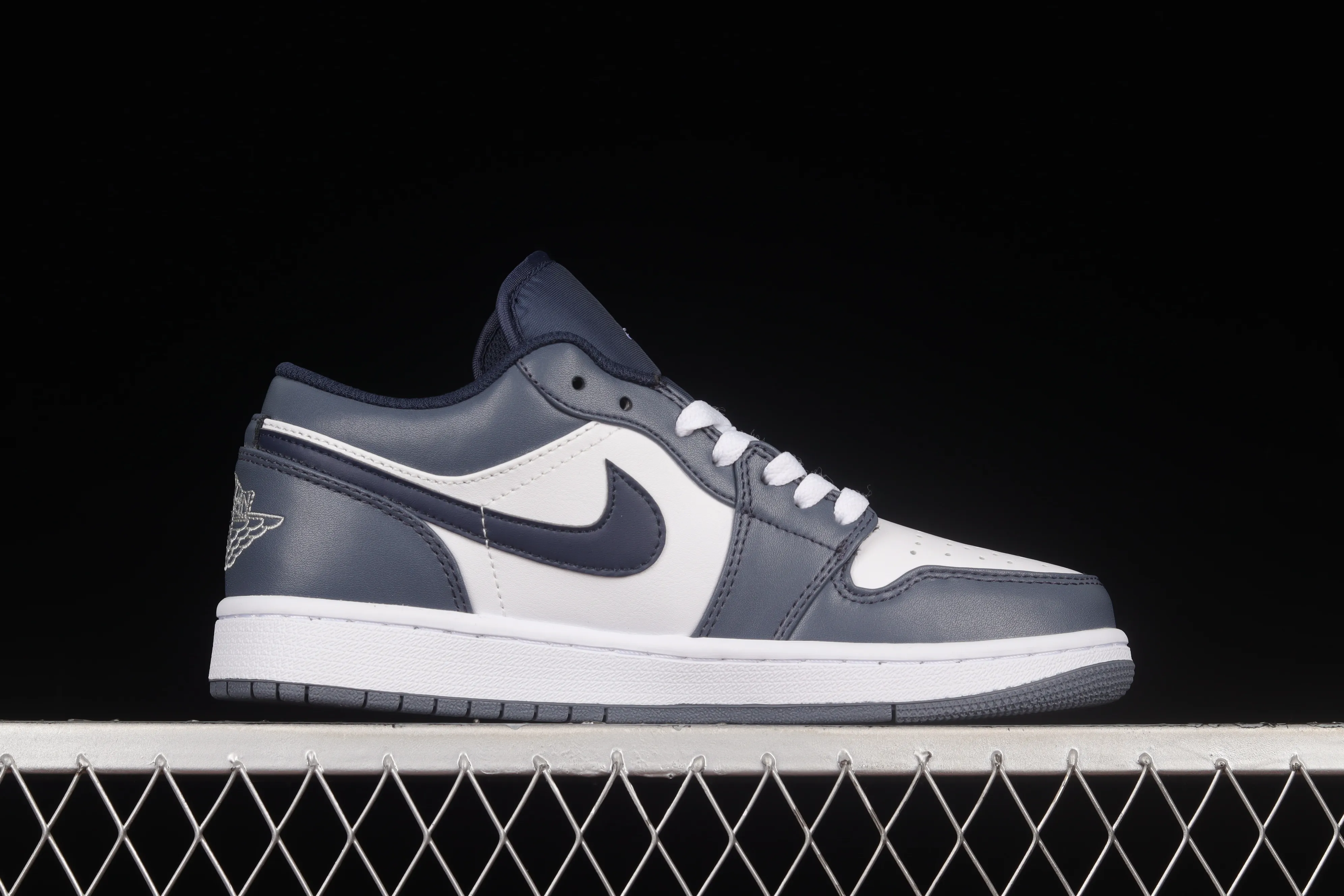 All categories Air Jordan Jordan series basketball shoes Air Jordan 1 Low Air Jordan 1 Low AJ1 Joe 1 navy blue sports culture basketball shoes 553558-414
